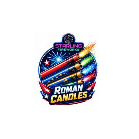 Roman candles fireworks